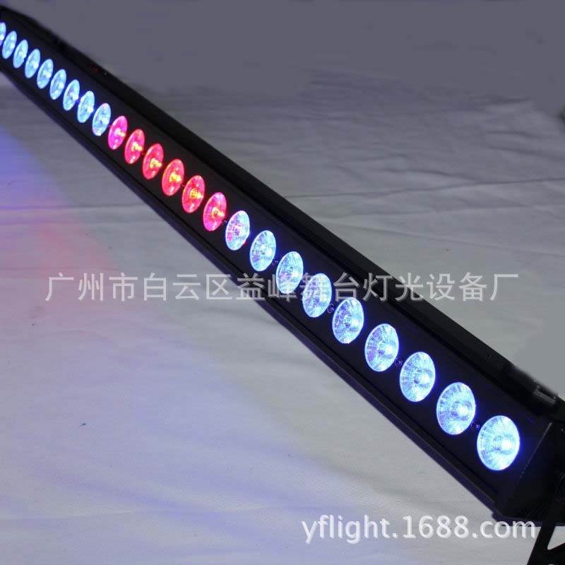 Stage Lights, OPPSK 72W 24LED Wash Lights Bar DMX Control Auto Play Sound Activated with RGB Tricolors for Wedding Birthday Christmas New Year Party DJ Stage Lighting: Musical Instruments