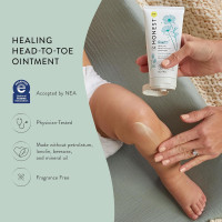 The Honest Company Head to Toe Multi-Purpose Healing Ointment | Safe for Sensitive Skin | Hypoallergenic, Fragrance Free, Vegan | 5 oz Multi-Purpose Healing Ointment, 5 oz