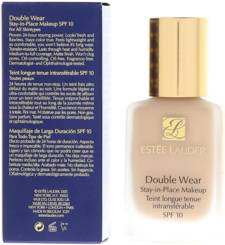 Estee Lauder Double Wear Stay-in-Place Makeup, 1W2 Sand