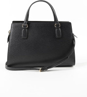 Gucci Soho Leather Satchel tote Structured Black Shoulder Bag New