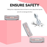 Sportneer Hand Weights for Women, Walking Weights Set 6pcs (1lb, 2lb, 3lb Each) Soft Dumbbells with Hand Strap for Home Workout, Running, Physical Therapy, Aerobics