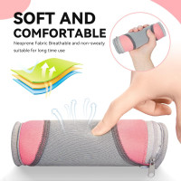 Sportneer Hand Weights for Women, Walking Weights Set 6pcs (1lb, 2lb, 3lb Each) Soft Dumbbells with Hand Strap for Home Workout, Running, Physical Therapy, Aerobics