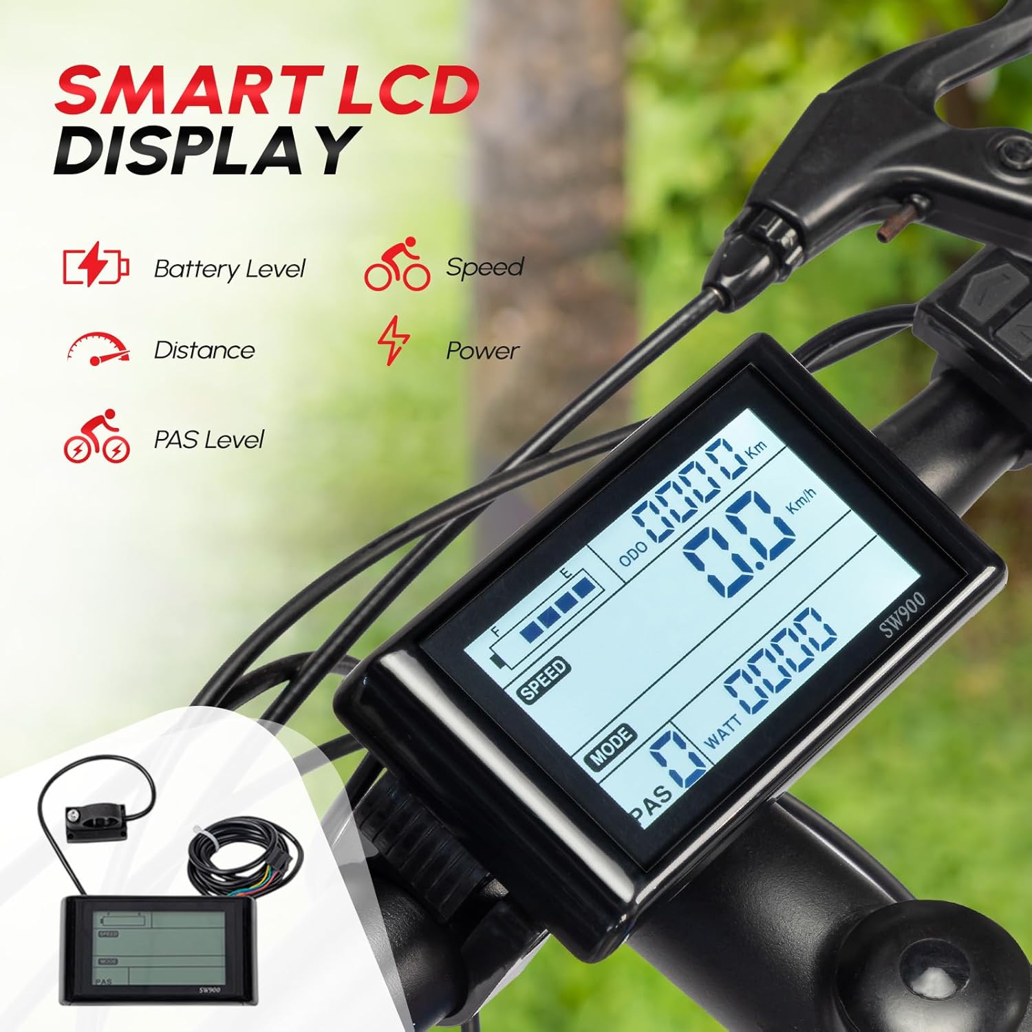 PEXMOR Electric Bike Conversion Kit, 48V 1000W /1500W 26