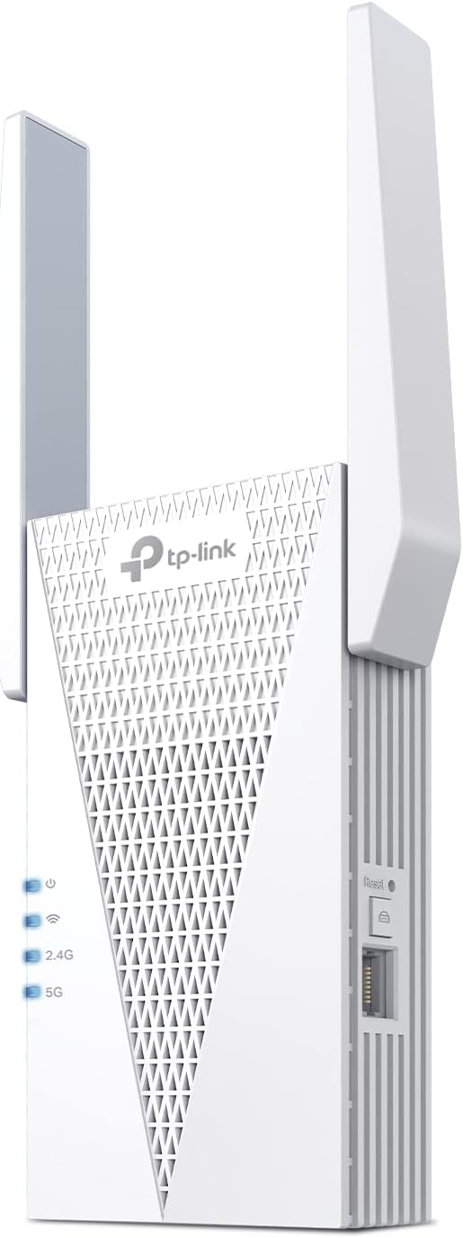 TP-Link AX3000 WiFi 6 Range Extender, PCMag Editor's Choice, Dual Band WiFi Repeater Signal Booster with Gigabit Ethernet Port, Access Point, APP Setup, OneMesh Compatible (RE715X)