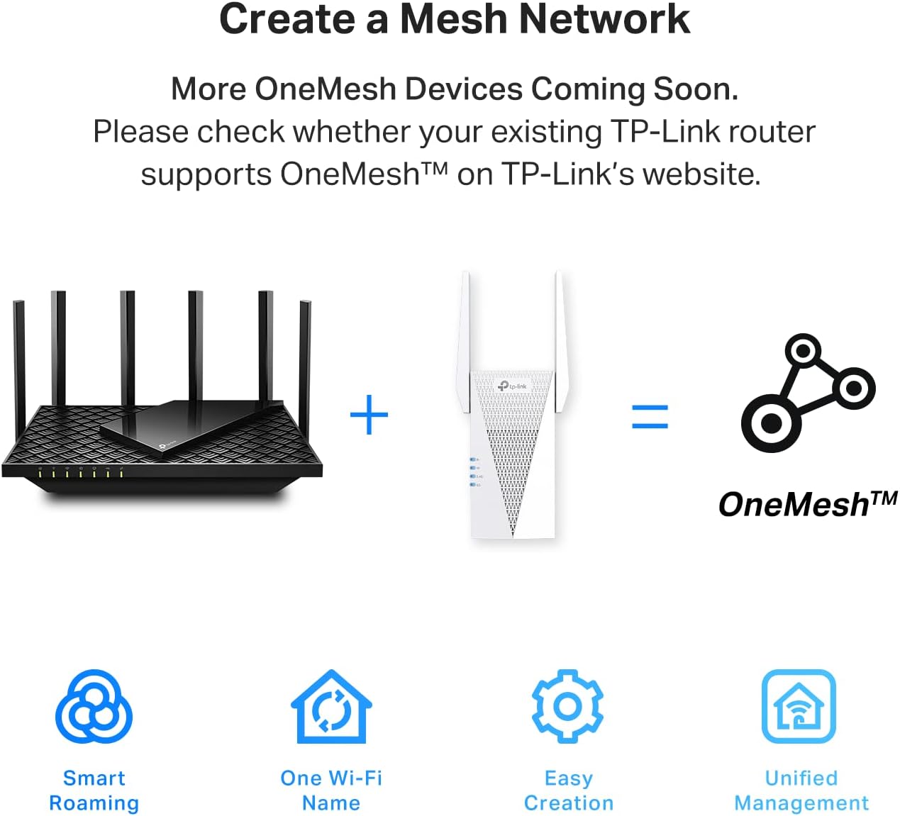 TP-Link AX3000 WiFi 6 Range Extender, PCMag Editor's Choice, Dual Band WiFi Repeater Signal Booster with Gigabit Ethernet Port, Access Point, APP Setup, OneMesh Compatible (RE715X)