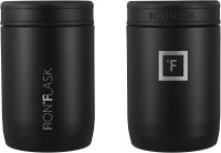 IRON °FLASK Standard Can Cooler 12oz for Beer, Soda, Sparkling Water, Drinks, Insulated Stainless Steel Holder for Regular Cans - Black