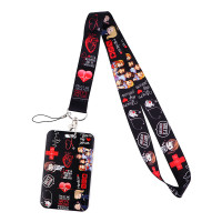 Foreign Trade Bestselling Doctor Mobile Phone Hanging Rope Card Set Campus Card Student Card Dining Card Access Card Factory Brand Work Card Set
