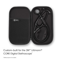 Eko Stethoscope Case Built for 3M Littmann CORE Digital Stethoscope/Cardiology IV Stethoscope/Classic Stethoscope/Eko Duo ECG + Digital Stethoscope