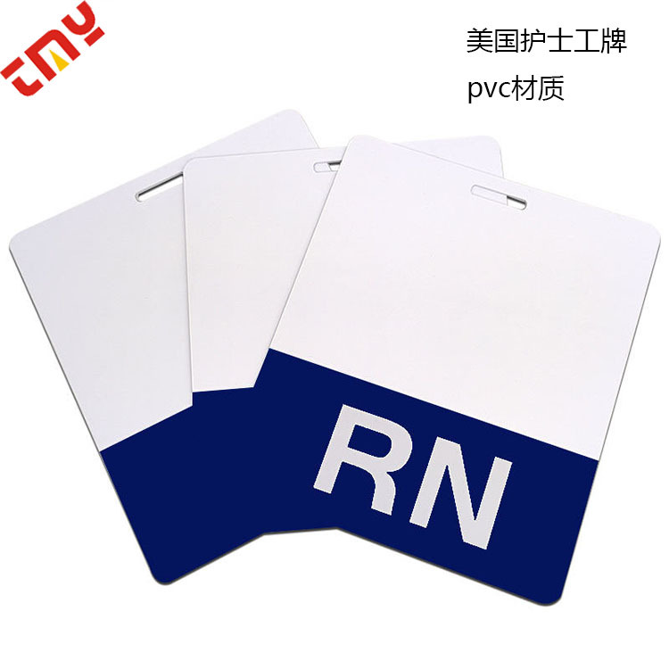 RN nurses in the United States work to create various PVC plastic conference representative certificates, VIP exhibition certificates
