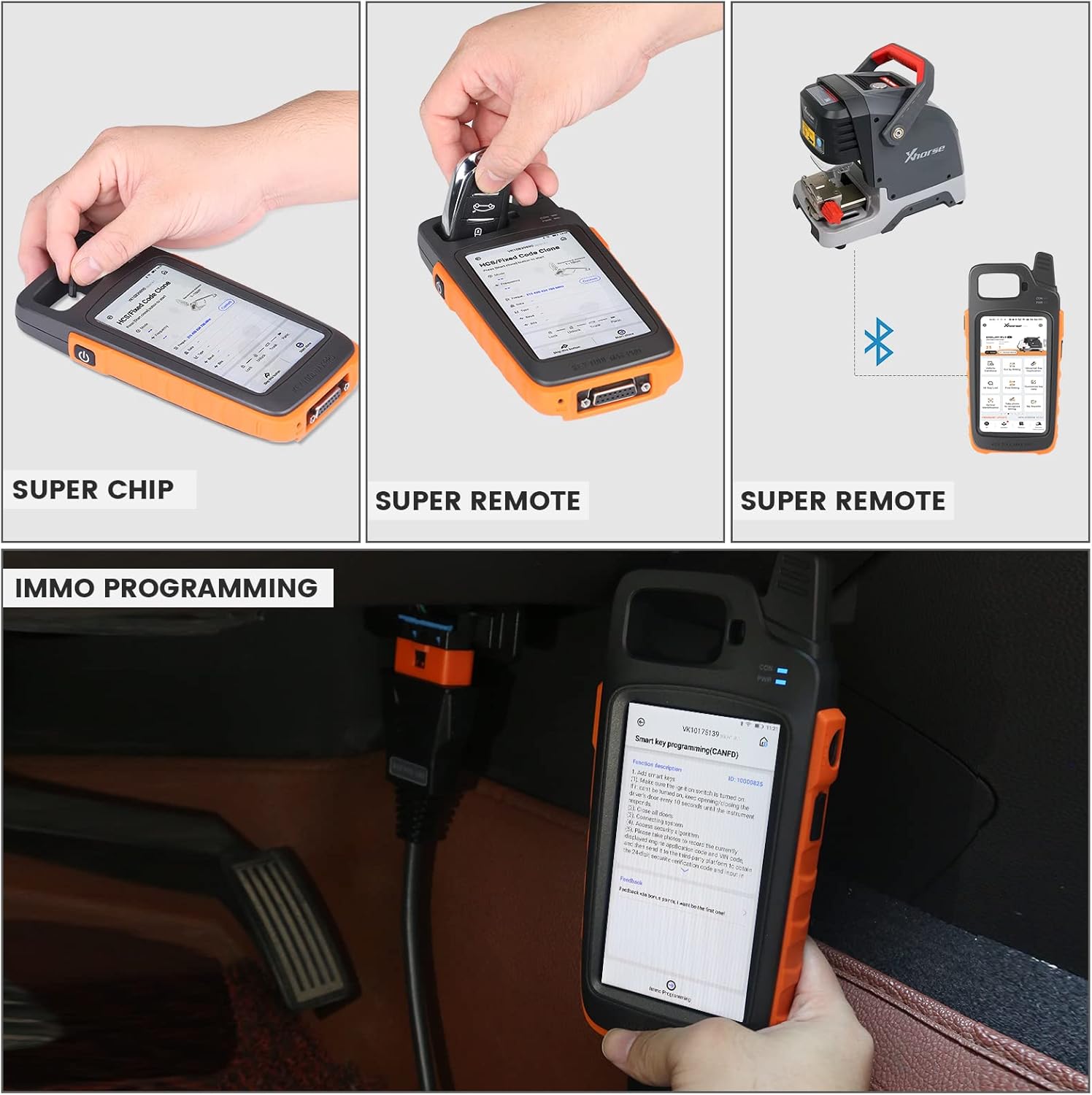 Xhorse Key Tool Max Pro with Built in OBD Module，Remote Generate for Both Car and Garage