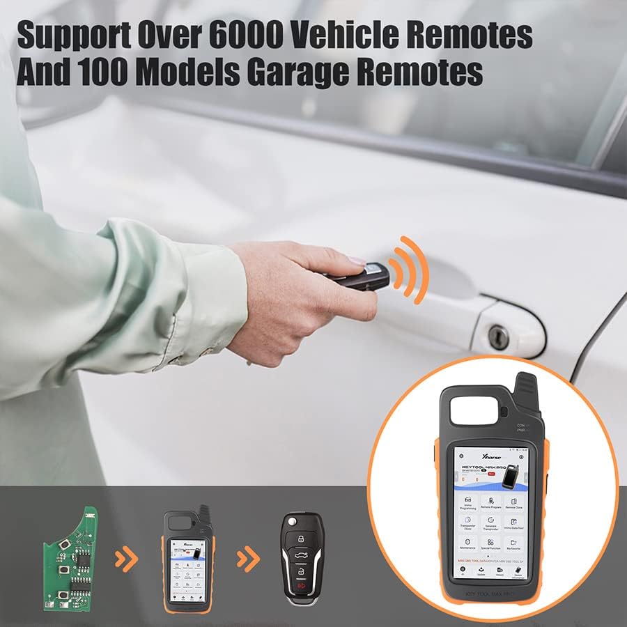Xhorse Key Tool Max Pro with Built in OBD Module，Remote Generate for Both Car and Garage