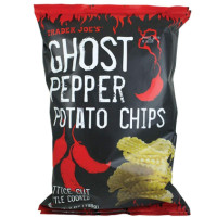 Trader Joe's Ghost Pepper Potato Chips - 7 oz. bag Pepper 7 Ounce (Pack of 1)