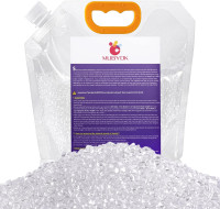 MUBYOK 1.5lb Premium Unscented Aroma Beads for Car Freshies DIY Eva Beads Freshie Beads Bulk Freshie Supplies