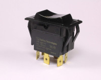 (HY #71) Carling MAINTAINED Rocker Switch DPDT 10A 250Vac 15A 125Vac, ON/Off/ON