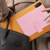 NICOOTHBudget Binder Cash Envelopes A6 Money Saving Binder with Zipper envelopes (Pink)