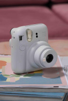 Fujifilm Instax Mini 12 Instant Film Camera, Clay White