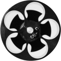 HKS 5-Shot Revolver Speedloader for .38 / .357 S&W, Ruger SP101, Taurus - # 36-A (Black) (Two-Pack)