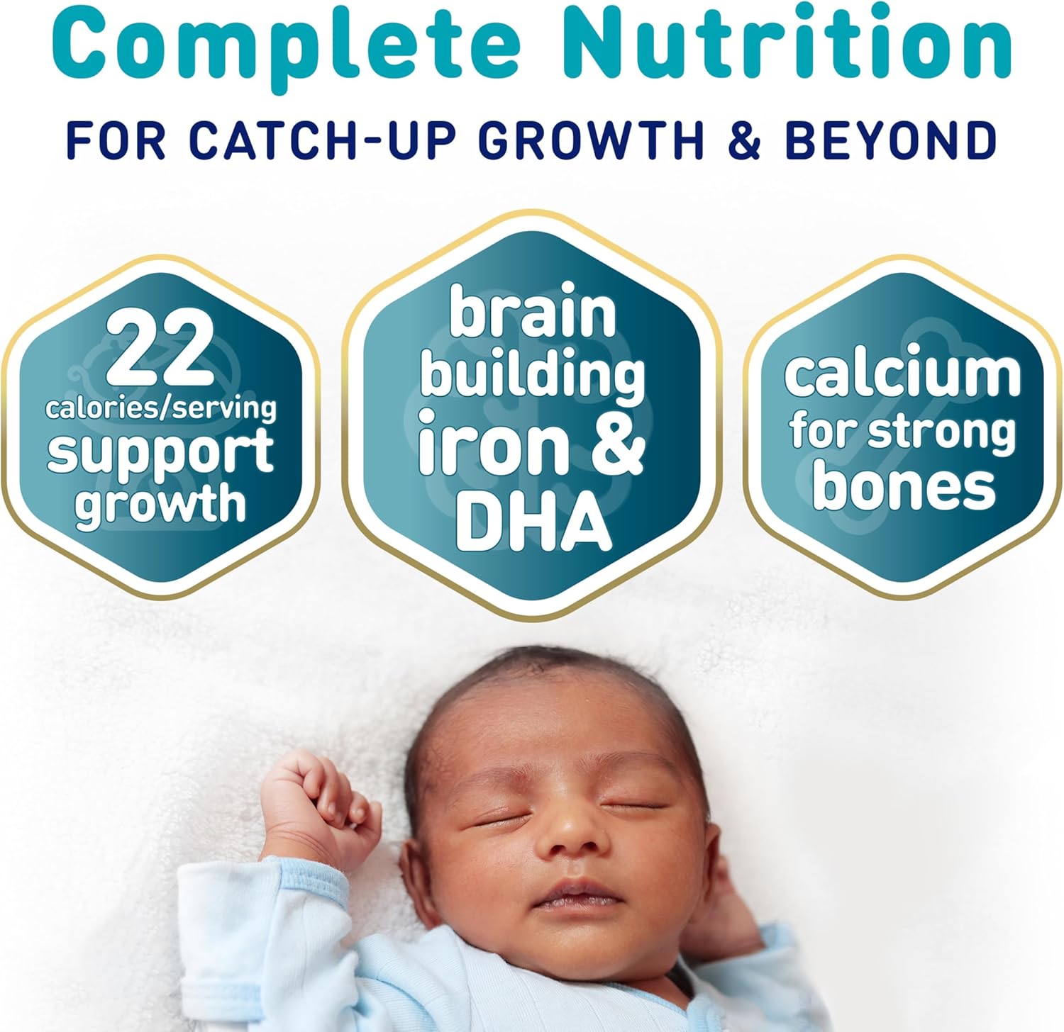 Enfamil NeuroPro EnfaCare High Calorie Premature Baby Formula, Milk-Based with Iron, Brain-Building DHA, Vitamins & Minerals for Immune Support, easy-to-digest proteins, Baby Milk, 23 Oz Can