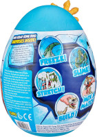 Smashers Dino Ice Age Sabre Tooth Tiger by ZURU Mini Surprise Egg with Many Surprises! - Slime, Dinosaur, Collectibles, Toys for Boys and Kids (Sabre Tooth Tiger) Sabre-tooth Tiger Mini T-Rex