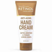 Retinol Anti-Aging Hand Cream – The Original Brand For Younger Looking Hands –Rich, Velvety Hand Cream Conditions & Protects Skin, Nails & Cuticles – Vitamin A Minimizes Age’s Effect on Skin 3.4 Ounce (Pack of 1)