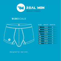 Real Men Bulge Enhancing Pouch Underwear for Men – 1 or 4 Pack Set - Ice Silk Mens Boxer Briefs with Size D Pouch Black 3 Inch Inseam 1 Pack 3X-Large