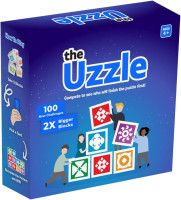 The Uzzle 3.0 Board Game, Family Board Games for Children & Adults, Block Puzzle Games for Ages 4+