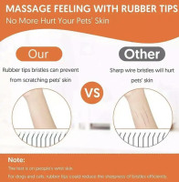 Hertzko Self Cleaning Slicker Brush by Hertzko