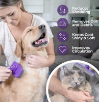 Hertzko Self Cleaning Slicker Brush by Hertzko