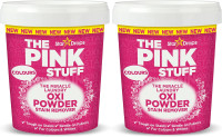 Stardrops The Pink Stuff Miracle Laundry Oxi Powder Stain Remover – Color-Safe Formula, Tough on Stains, Gentle on Fabrics (2-Pack) 70.54 Ounce (Pack of 1)