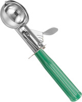 Ice Cream Scoop with Trigger, Large Size Cookie Scoop Stainless Steel Ice Cream Scooper for Kids & Families (Large Size - 5.2Tbsp) Large Scoop