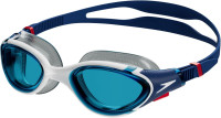 Speedo Unisex-Adult Swim Goggle Biofuse 2.0 Ammonite Blue/White/Red/Blue One Size