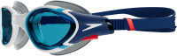 Speedo Unisex-Adult Swim Goggle Biofuse 2.0 Ammonite Blue/White/Red/Blue One Size