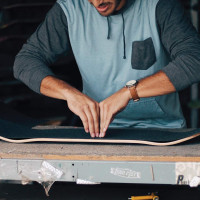 BlackWidow Skateboard Grip Tape, 9