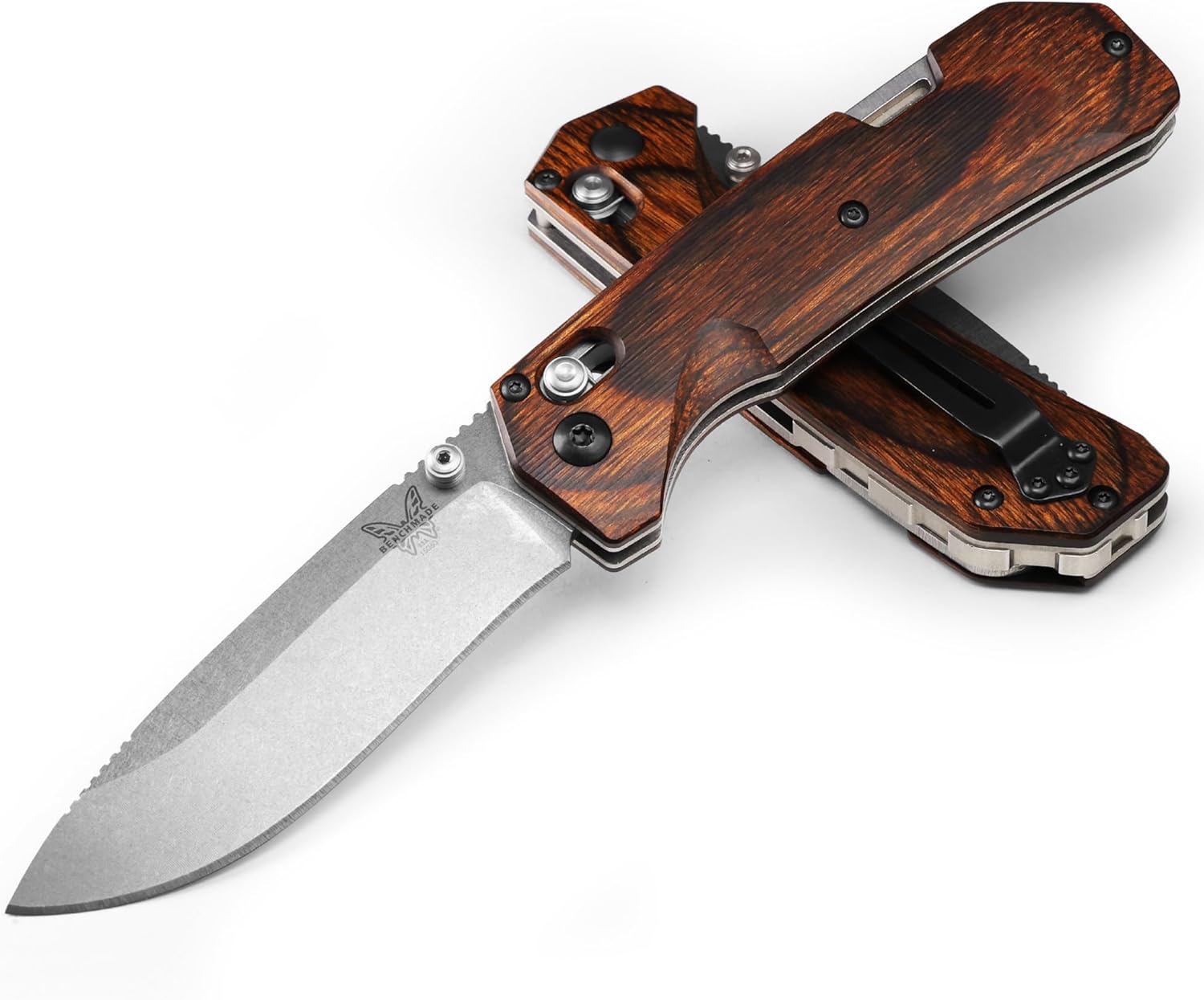 Benchmade - Grizzly Creek 15060-2 Hunting Knife with Wood Handle (15060-2)