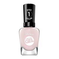 Sally Hansen Miracle Gel™, Travel Seekers First Glass, Long Lasting, Gel-Like Formula, No UV Lamp Needed, Pink Nail Polish FIRST GLASS 0.5 Fl Oz (Pack of 1)