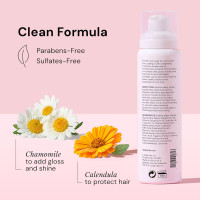 L'ANGE HAIR Glass Hair Heat Protectant Spray | Anti-Frizz Blow Dry Mist | Long Lasting Hold & Shine | Humidity Protection | Thermal Heat Protection Spray | Lightweight Blow Out Primer, 5 fl oz Bottle 5 Fl Oz (Pack of 1)