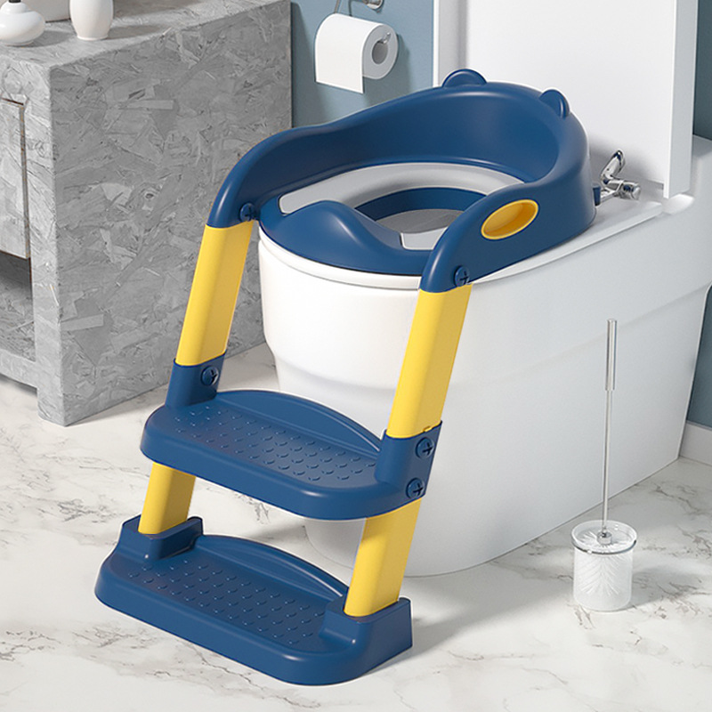 Children's Toilet Ladder Ladder Toilet Closet, Baby Toilet Ring, Baby Staircase Urinary Basin, Toilet Ladder, Toilet Stand, Replacement