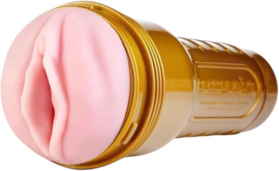 Fleshlight Stamina Training Unit | Men's Performance Enhancement | Gold Masturbator