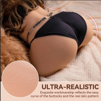 CaHase 27.5lbs Life Size Sex Doll for Men 2 in 1 Automatic Massage Mode Life Size Silicone Torso, Male Masturbator Pussy and Anal Adult Sex Toys & Game with Remote Control Lifesize