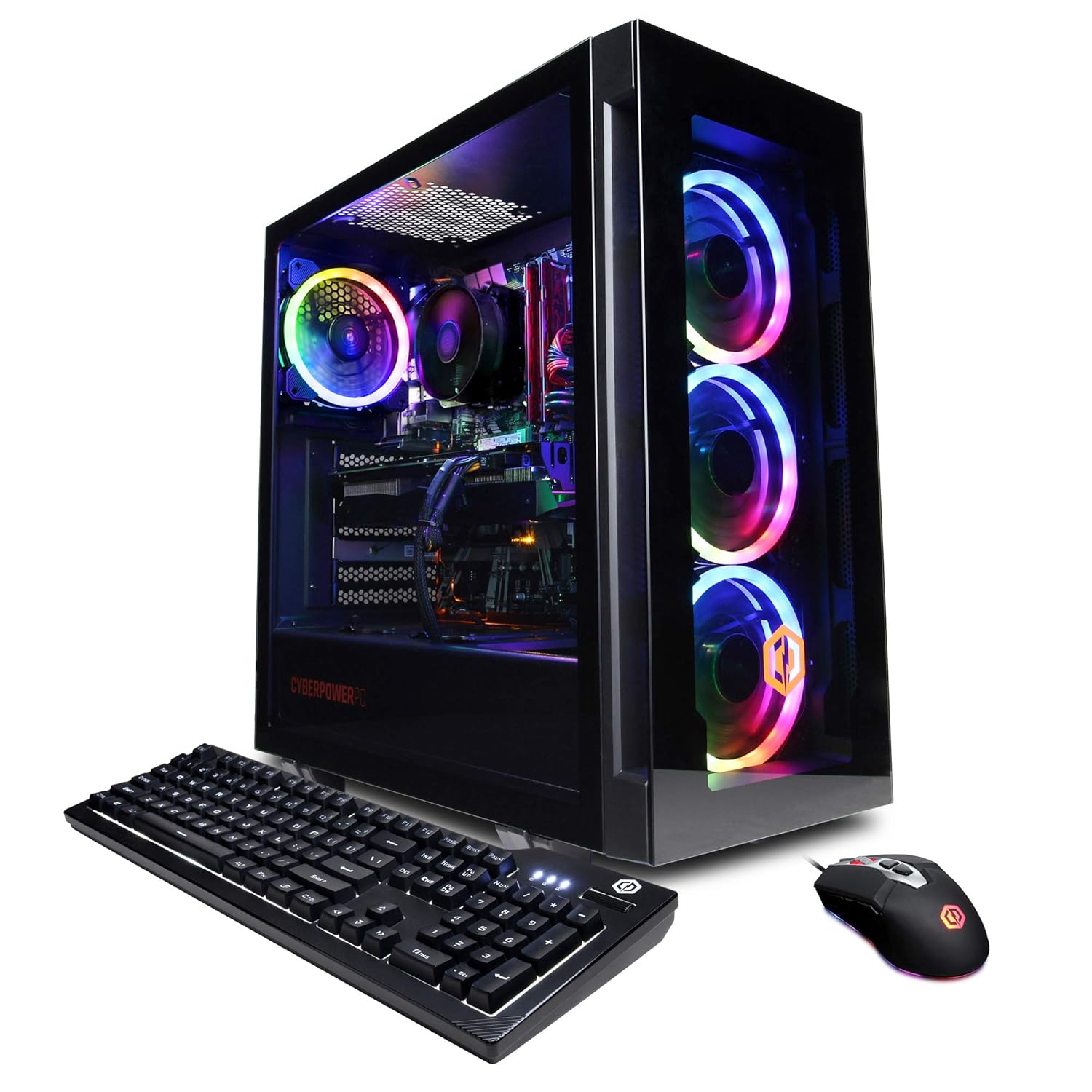 CyberpowerPC Gamer Xtreme VR Gaming PC, Intel Core i7-12700F 2.1GHz, GeForce RTX 3060 12GB, 16GB DDR4, 1TB NVMe SSD, WiFi & Win 11 Home (GXiVR8040A12), Black i7-12700F | RTX 3060 | 1TB SSD Gaming PC