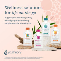 Youtheory Collagen Liquid - 5,000 mg Hydrolyzed Collagen Peptides - Supports Hair, Nail, Joint & Bone Health* - Berry Flavor - 1 oz Single Serve Packet, Pack of 12 1 Fl Oz (Pack of 12)