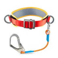 Single waist safety electric worker outdoor fall prevention belt air conditioning installation scaffolding worker construction safety rope safety belt