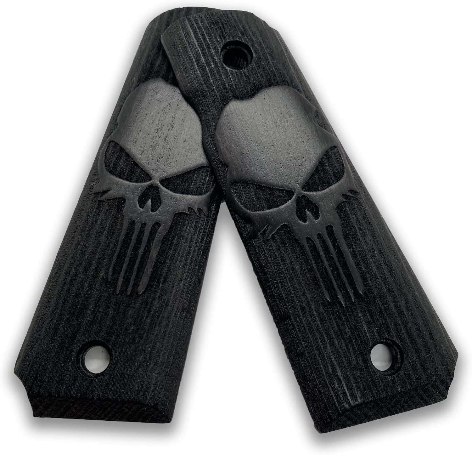 for 1911 Grips, 1911 Punisher, Handgun Grips, Walnut Wood, Full Size 1911 (Government/Commander) Punisher,1911 Accessories, 1911, Handmade Grips Different Models