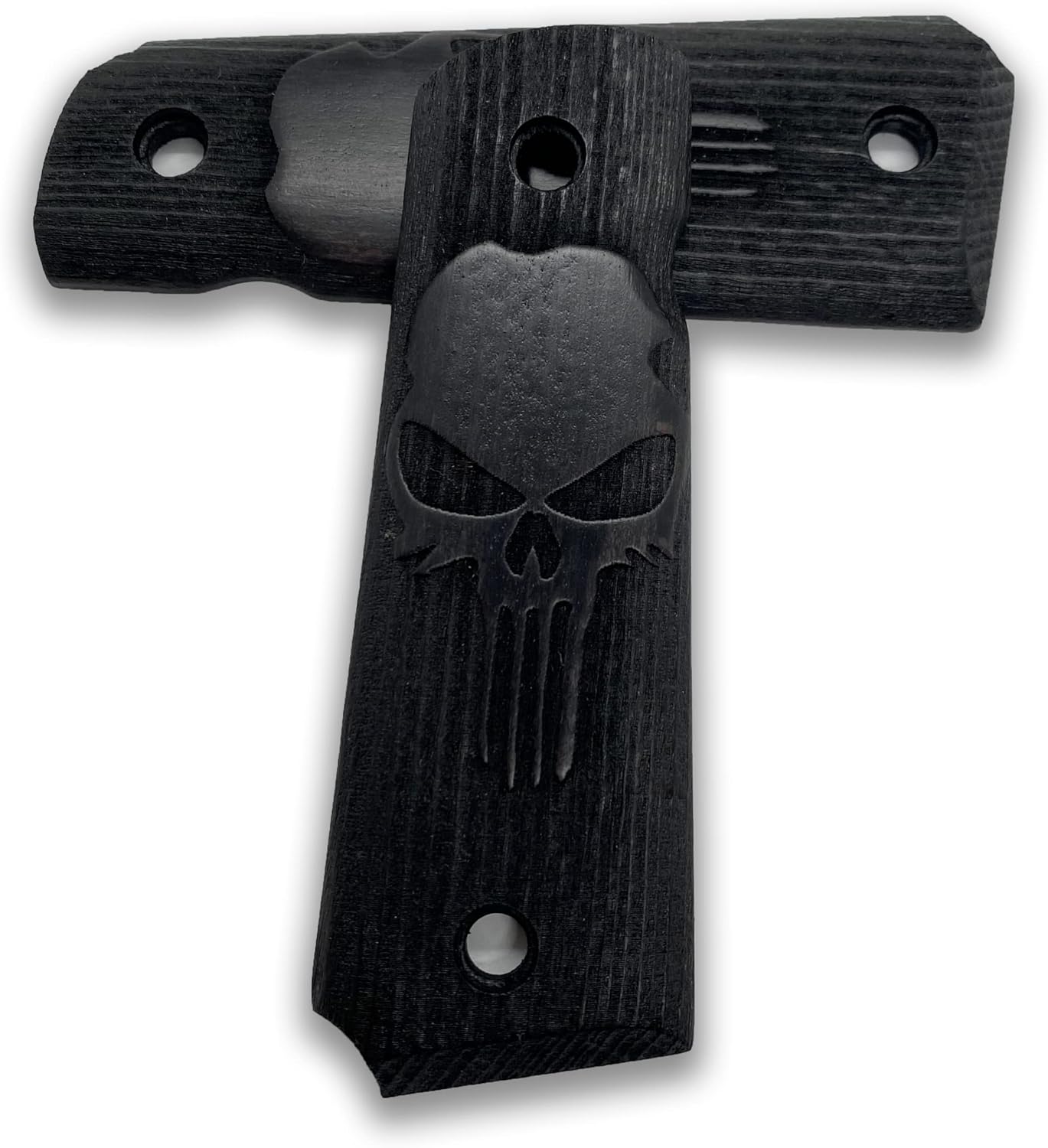 for 1911 Grips, 1911 Punisher, Handgun Grips, Walnut Wood, Full Size 1911 (Government/Commander) Punisher,1911 Accessories, 1911, Handmade Grips Different Models
