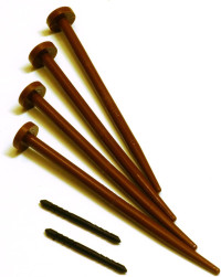 EcoBorder L No-Dig Rubber Landscape Edging with Hardware, 3.125