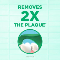 GUM Professional Clean Floss Picks - Extra Strong Shred-Resistant Floss, Easy Grip Handle - Dental Flossers for Adults - Fresh Mint Flavor, 150 Count