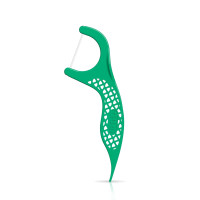 GUM Professional Clean Floss Picks - Extra Strong Shred-Resistant Floss, Easy Grip Handle - Dental Flossers for Adults - Fresh Mint Flavor, 150 Count