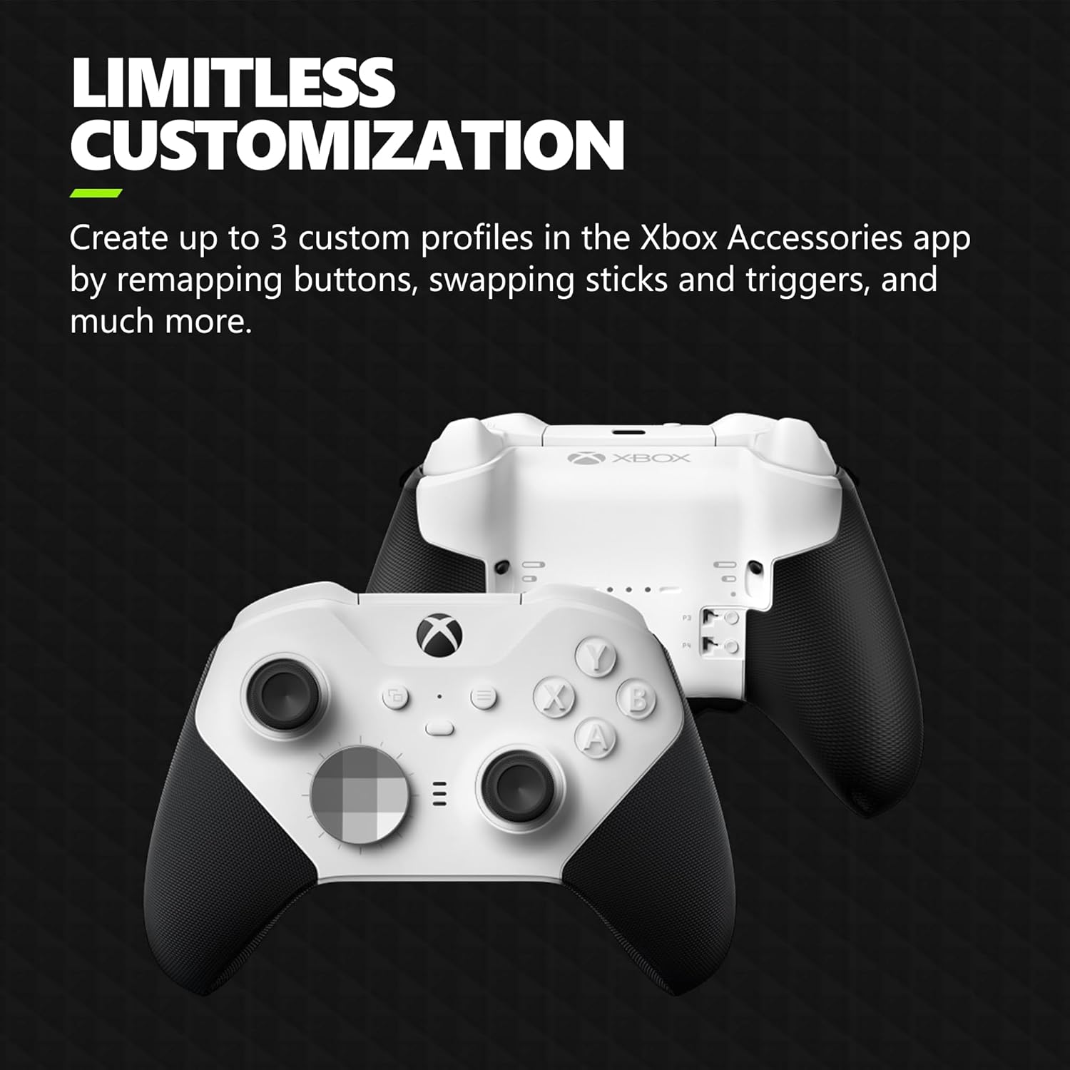 Xbox Microsoft Elite Wireless Controller Series 2 Core - White (Renewed) Elite 2 Core