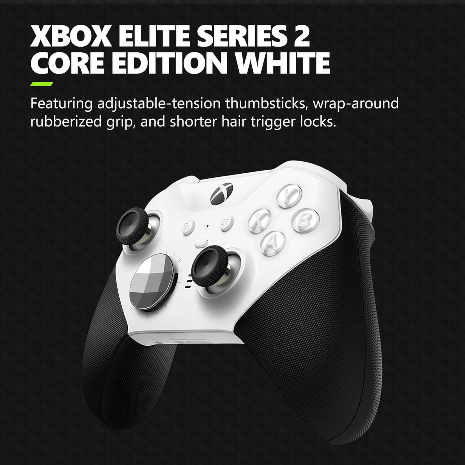Xbox Microsoft Elite Wireless Controller Series 2 Core - White (Renewed) Elite 2 Core