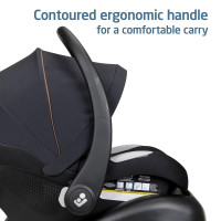 Maxi-Cosi Mico Luxe Infant Car Seat with Base, Rear Facing Car Seat For Babies, Baby Carseat 4-30 lbs, Baby Car Seats, Infant Car Seats, Midnight Glow Midnight Glow Car Seat